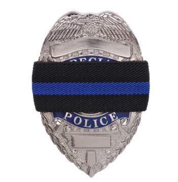 Thin Blue Line Mourning Band